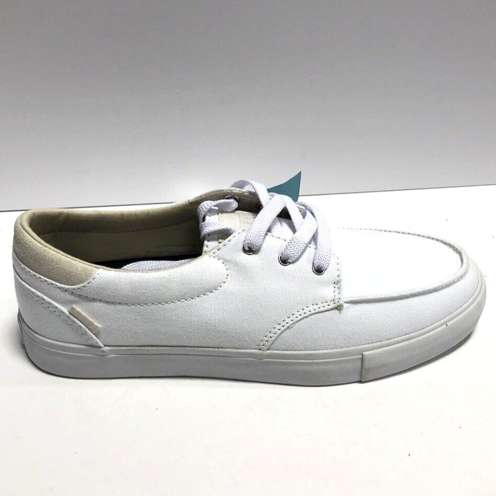 Reef Men's Deckhand 3 Sneakers White, Size 7 M